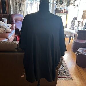 Good American Black Short Sleeve Tee